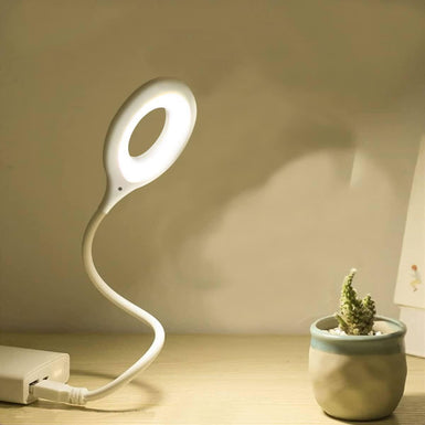 IllumiClip Flex: Voice Control USB LED Clip-On Reading Light | Flexible